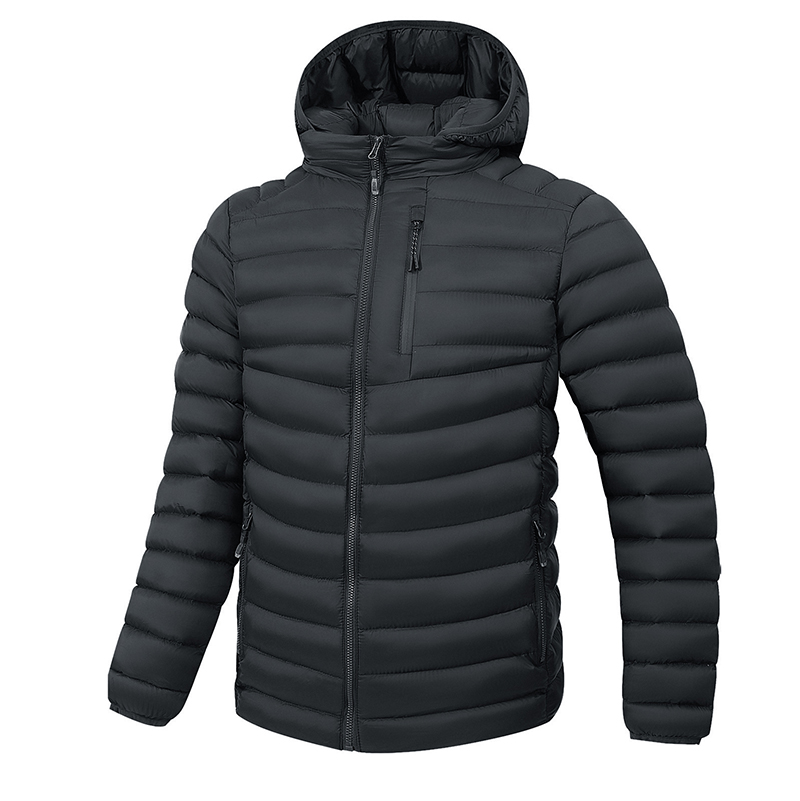 Men's New Canada Jacket Outdoor Thickening Wind-Resistant Cold Short Winter Plus Size Jacket for Men