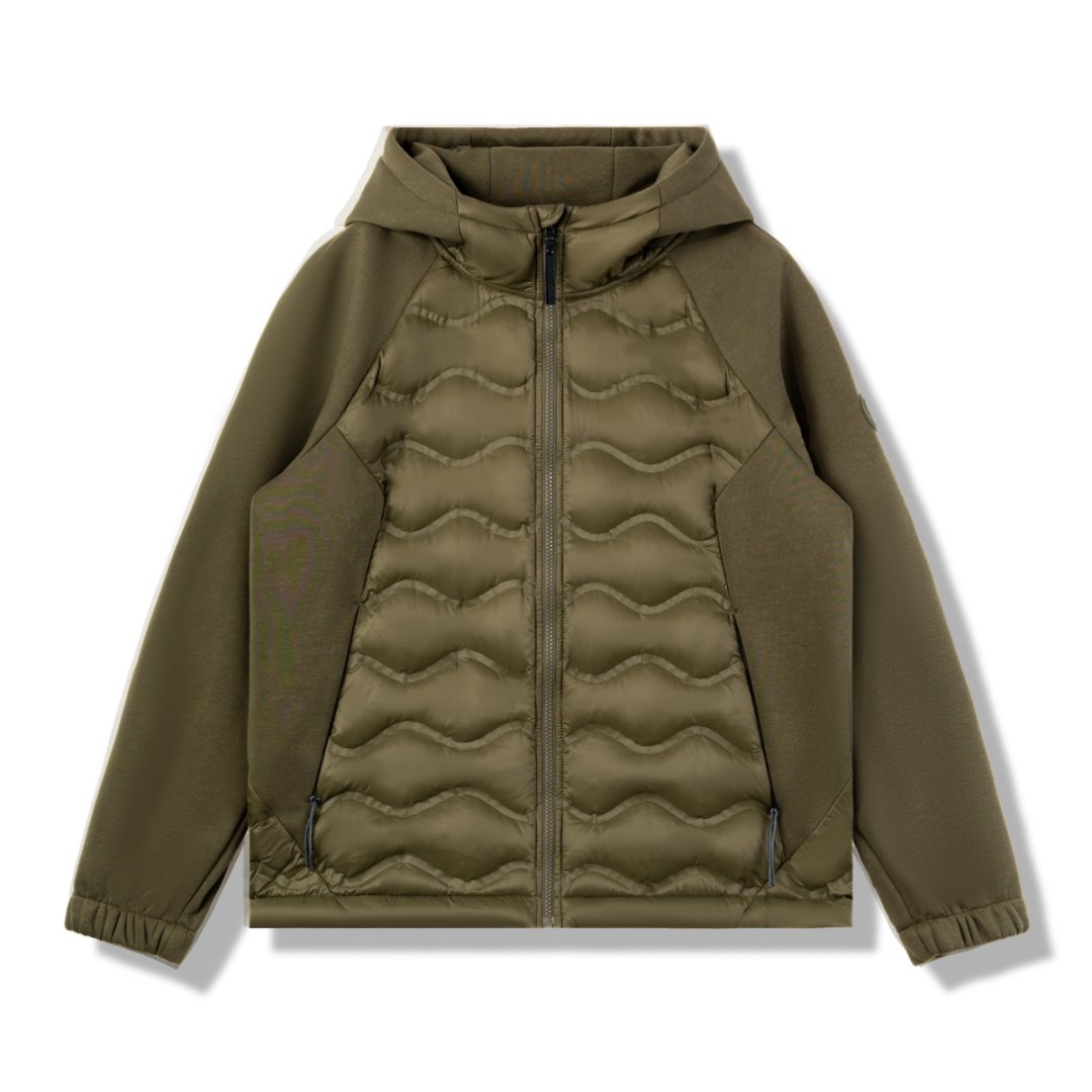 2025 Winter Customizable Factory Wholesale New Lightweight Hooded Casual Outerwear Coat for Outdoor Windproof Camping Clothing